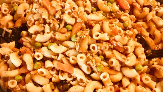 1e dag Eten koken en voetbal